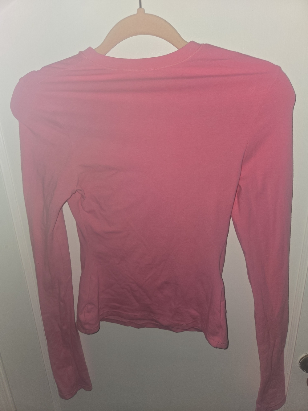 Skims Pink Long-Sleeve Women's Top